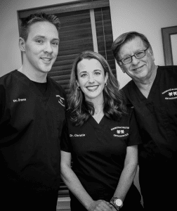Drs. Forwood, Drane and Christie
