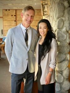 Dr. Lenore Louie and Dr. Tom Moonen