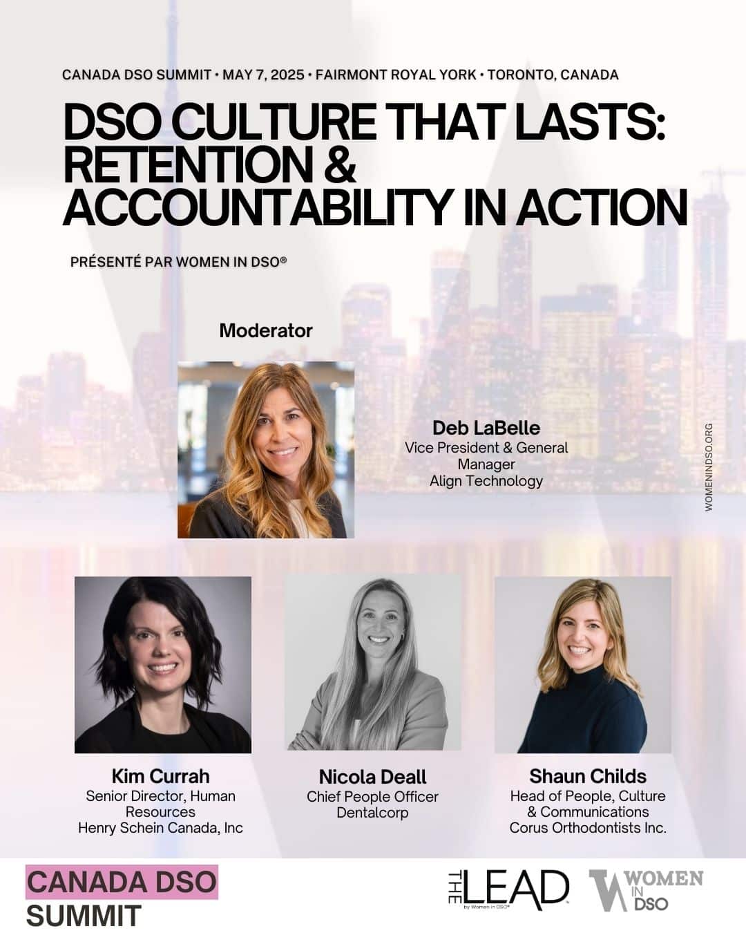 Speakers at Canada DSO Summit 2025