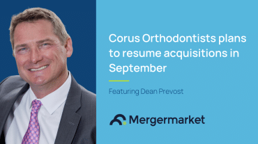 Mergermarket interview with Dean Prevost